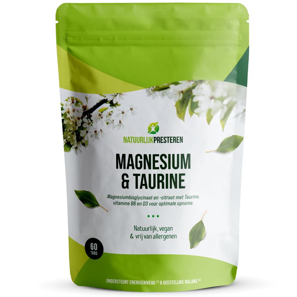 Magnesium & Taurine - Natuurlijk Presteren